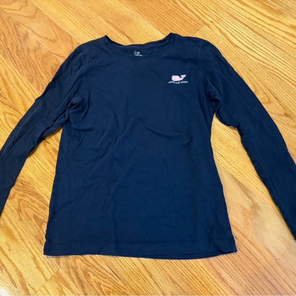 Vineyard Vines Girls Long-sleeve Tee, navy - Picture 2 of 5